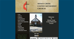 Desktop Screenshot of mossycreekumc.org